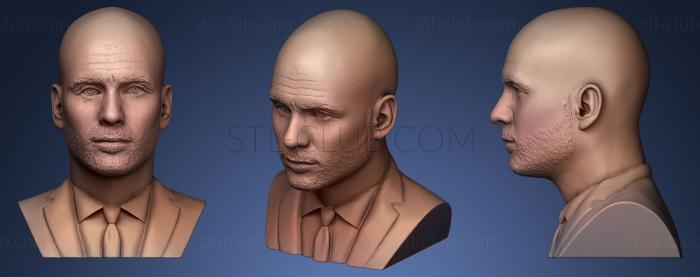 3D model Pep Guardiola (STL)